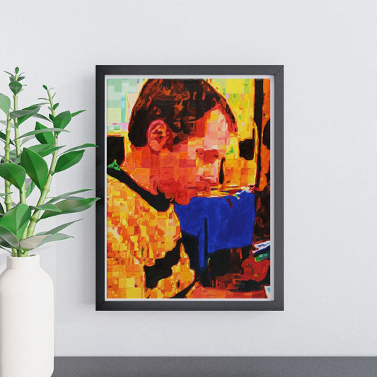 Florin - Pixel Portrait- Print | LailaSeidel