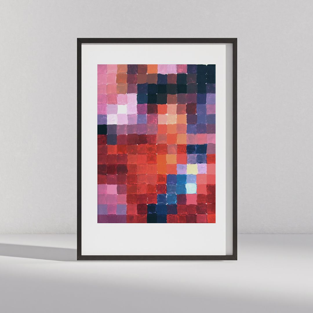 Queen Uniform - Pixel Portrait- Print | LailaSeidel